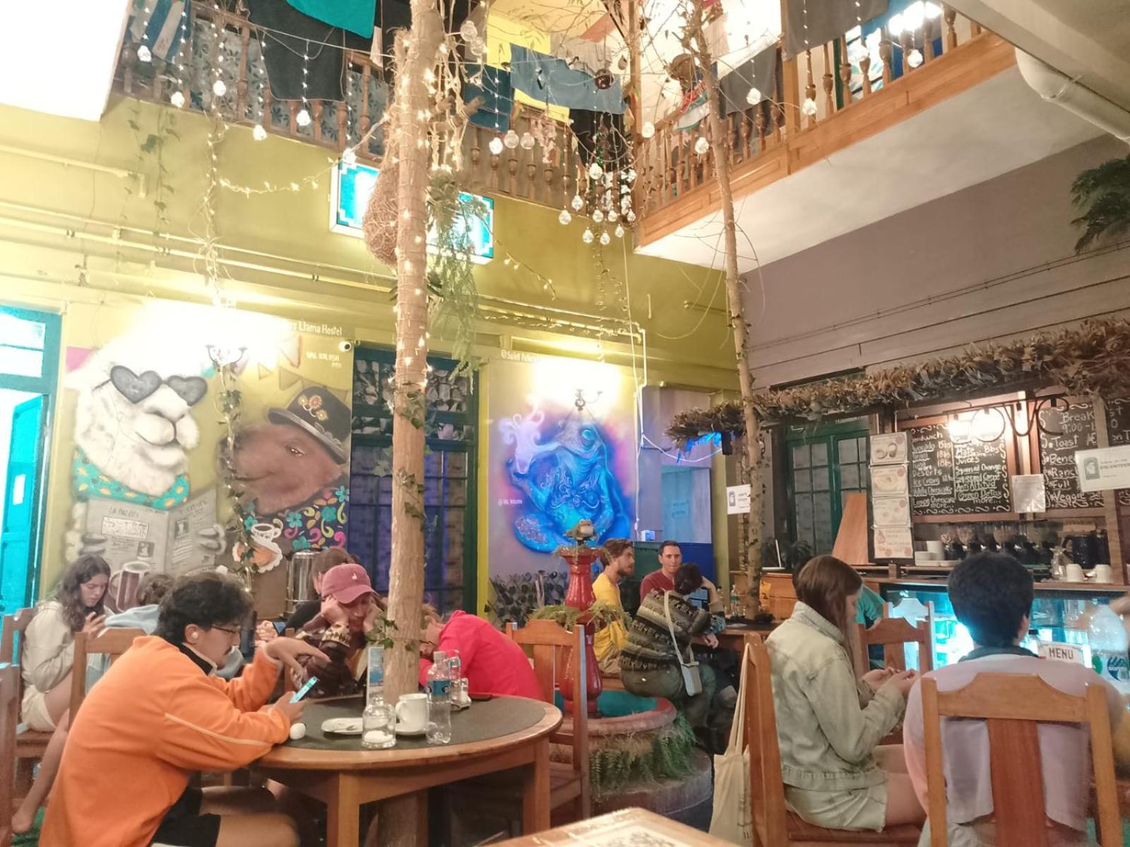 Saint Peter'S Llama Hostal La Paz Esterno foto